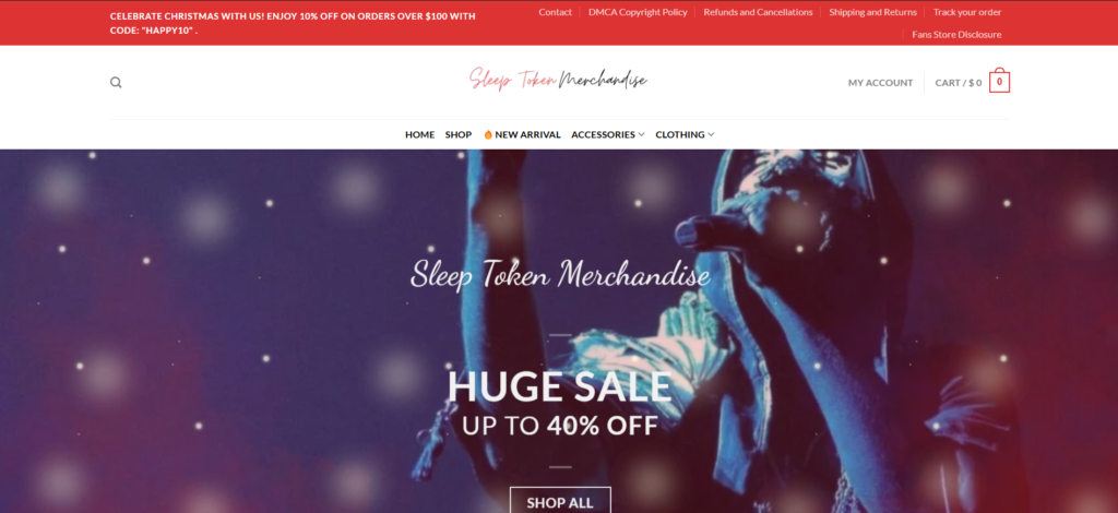 sleep token merch