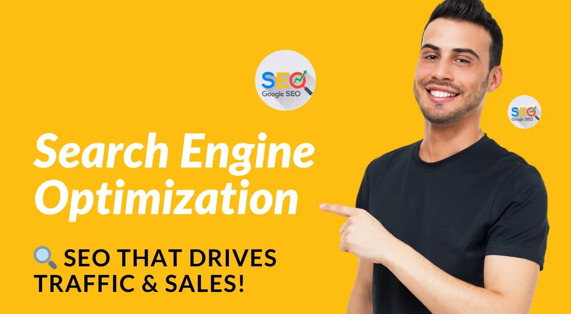 Professional SEO services improving website rankings, organic traffic, and search visibility