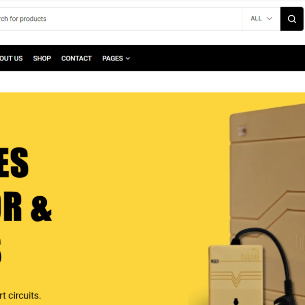 Dolphinge website homepage showcasing professional layout and branding